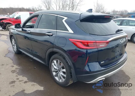 2020 Infiniti Qx50 Luxe Awd z USA, uszkodzony, nr VIN 3PCAJ5M35LF100636